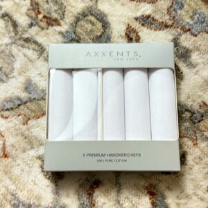 5 premium handkerchiefs